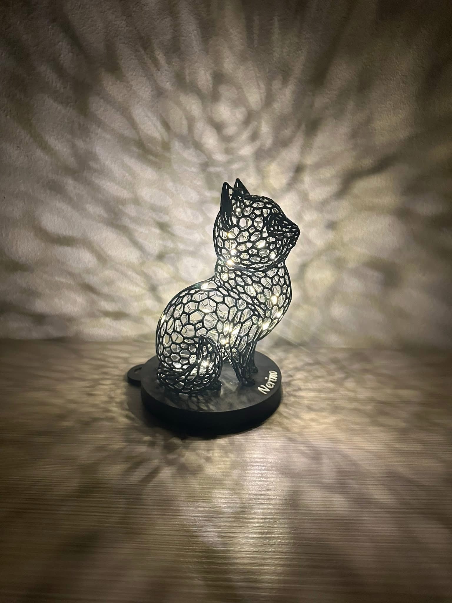 Lampada Gatto 3D – 20 MicroLED